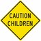Brady Traffic Sign, 24 in H, 24 in W, Aluminum, Diamond, English, 142856 142856 - alternate 1